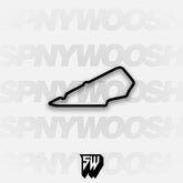 Bedford Autodrome South Circuit Track Decal