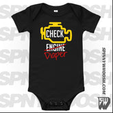 Check Diaper Baby Onesie