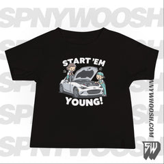 Start em Young Baby Tee