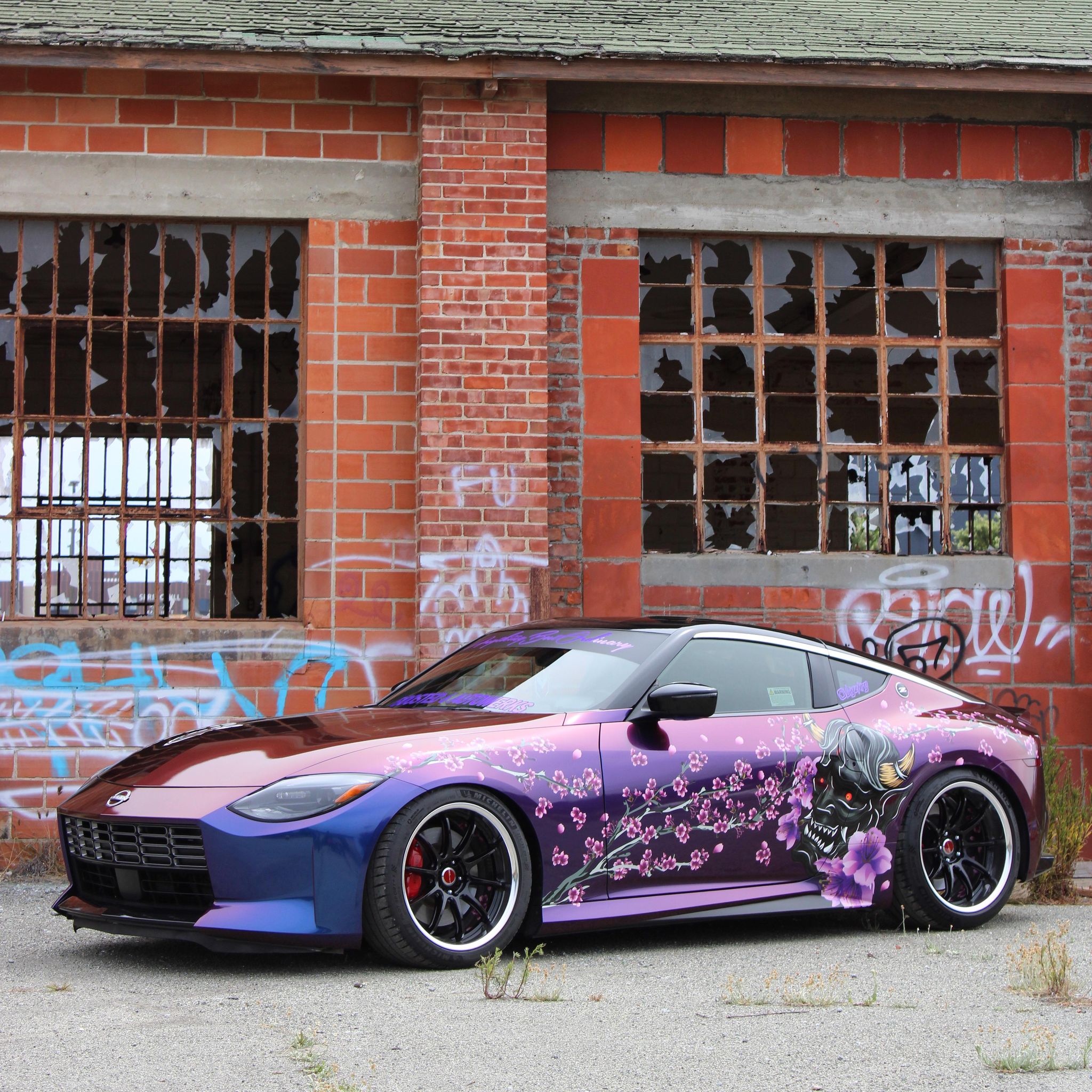 Nissan Z Oni Demon Car Livery