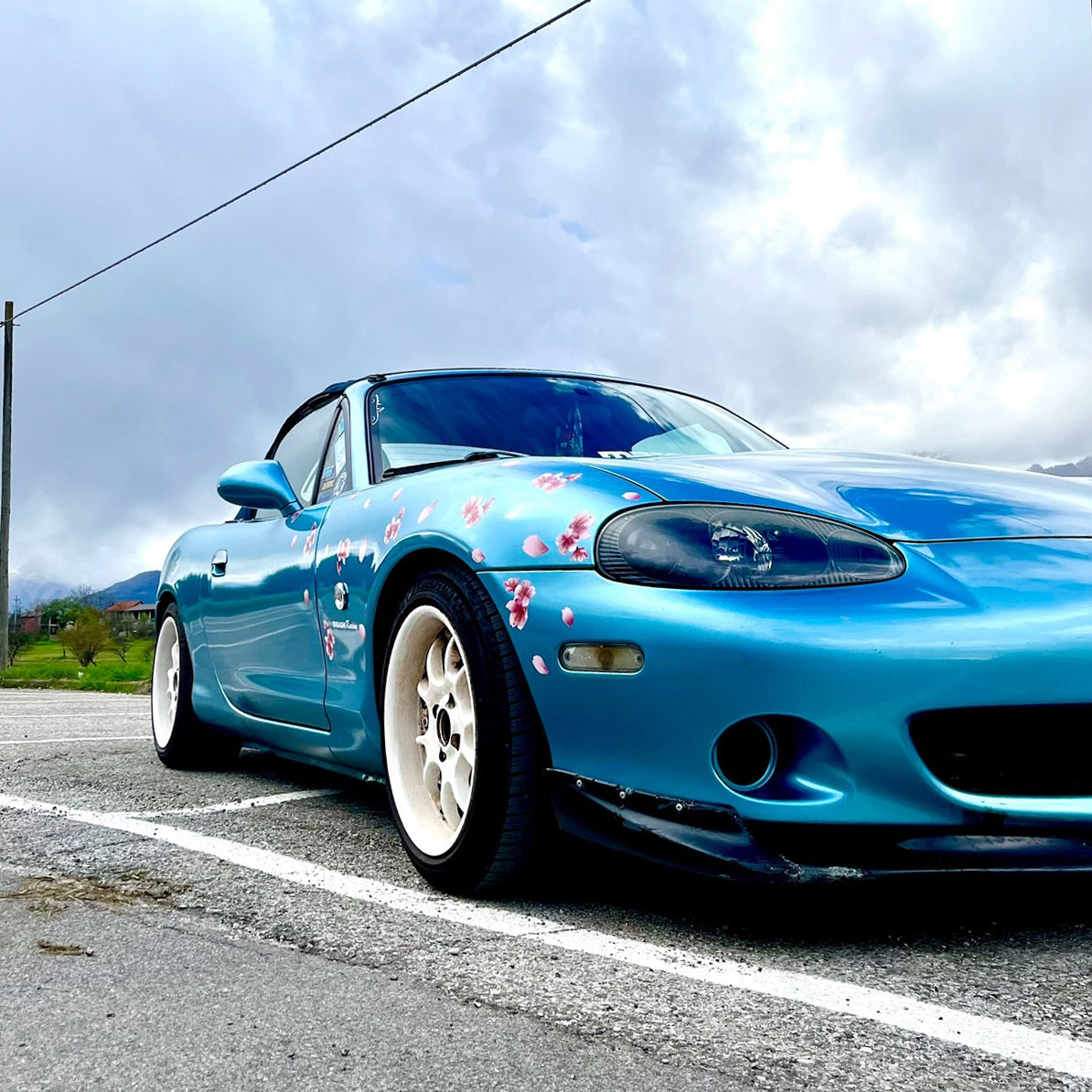 cherry blossom miata livery