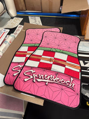 Universal Nezuko Demon Slayer Car Floor Mats