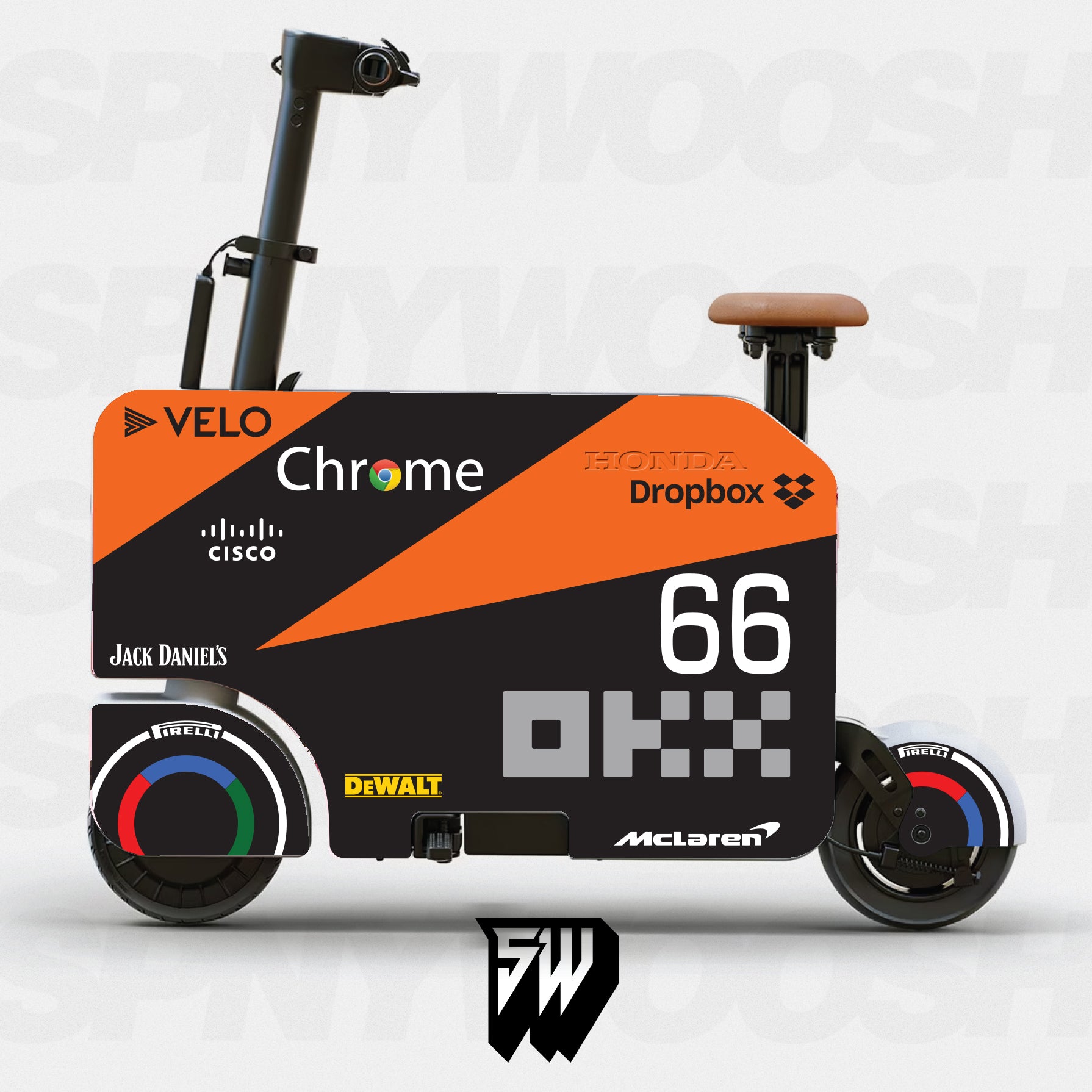 McLaren F1 Motocompacto Vinyl Skin