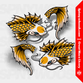 Koi Livery - Gold Miata Sized - No Errors