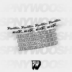 Mazdaspeed MS-01R Replica Decals
