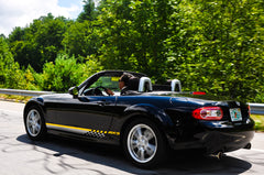 Checkered NC MX5 Miata Side Stripes