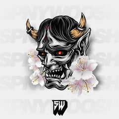 White Oni Mask Livery - Mask Only - No Errors