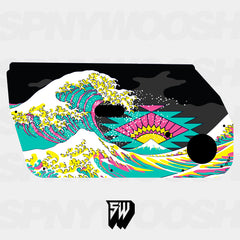 AriZona Sun Great Wave Door Card Vinyl Design
