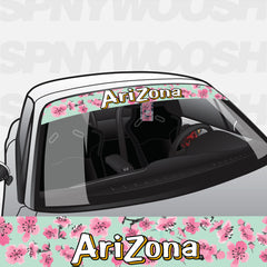 AriZona Mint Flower Printed Banner