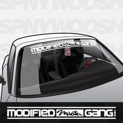 Modified Miata Gang Banner