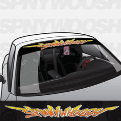SPNYWOOSH EVA 01 Printed Banner