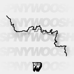 Track Outline Decal - Tail of the Dragon