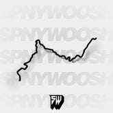 Track Outline Decal - The Mount Washington Auto Road