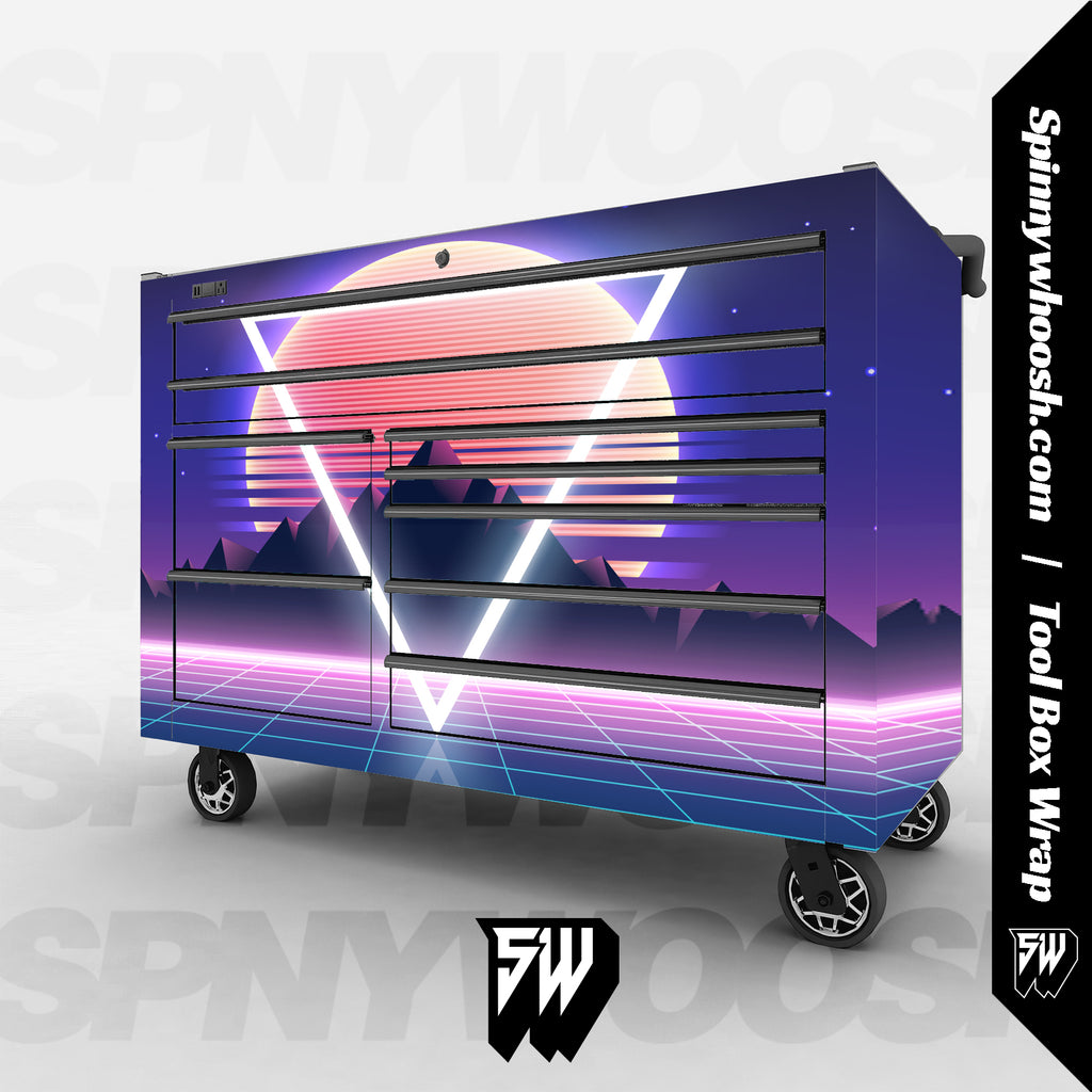 Tool Box Wrap Vaporwave Spinnywhoosh Graphics