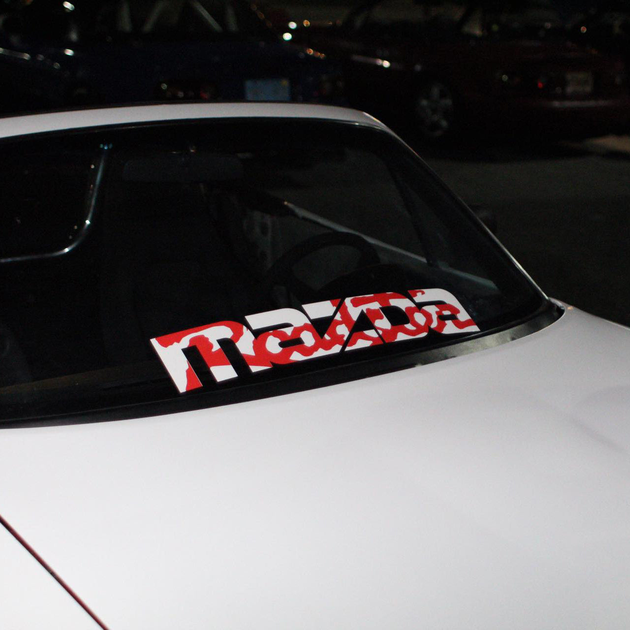 Mazda Roadster Printed Decal