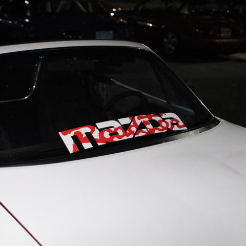 Printed Mazda Roadster Decal - 3 Styles!