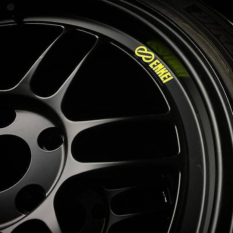 Enkei Wheel Decals