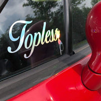 Topless Decal