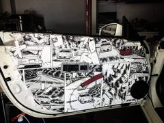 Nissan 350Z Aluminum Door Panels