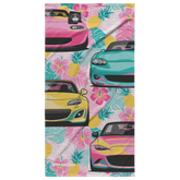 Miata Beach Towel - Pineapple Floral