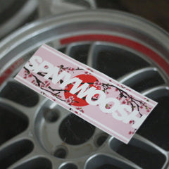 Sakura SPNYWOOSH Slap Sticker