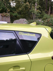 Instagram Vinyl Decal