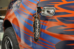 SPNYWOOSH Feather Keytag