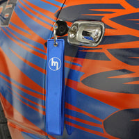 Retro Mazda Blue Key Strap