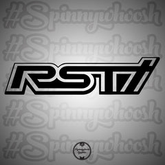 Subaru RSTI Badge decal