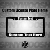 Custom License Plate Frame