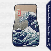 Great Wave Off Kanagawa Car Floor Mats