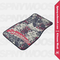 Car Floor Mat - Kitsune Mask