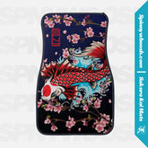 JDM Sakura Koi Car Floor Mats