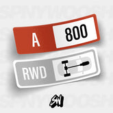 Forza Class Stickers