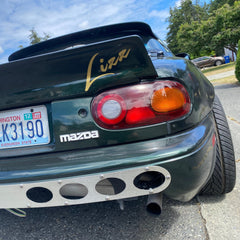 Gold Custom Text Vinyl Decal