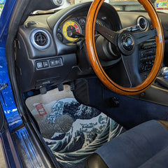 Car Floor Mat - Great Wave Off Kanagawa