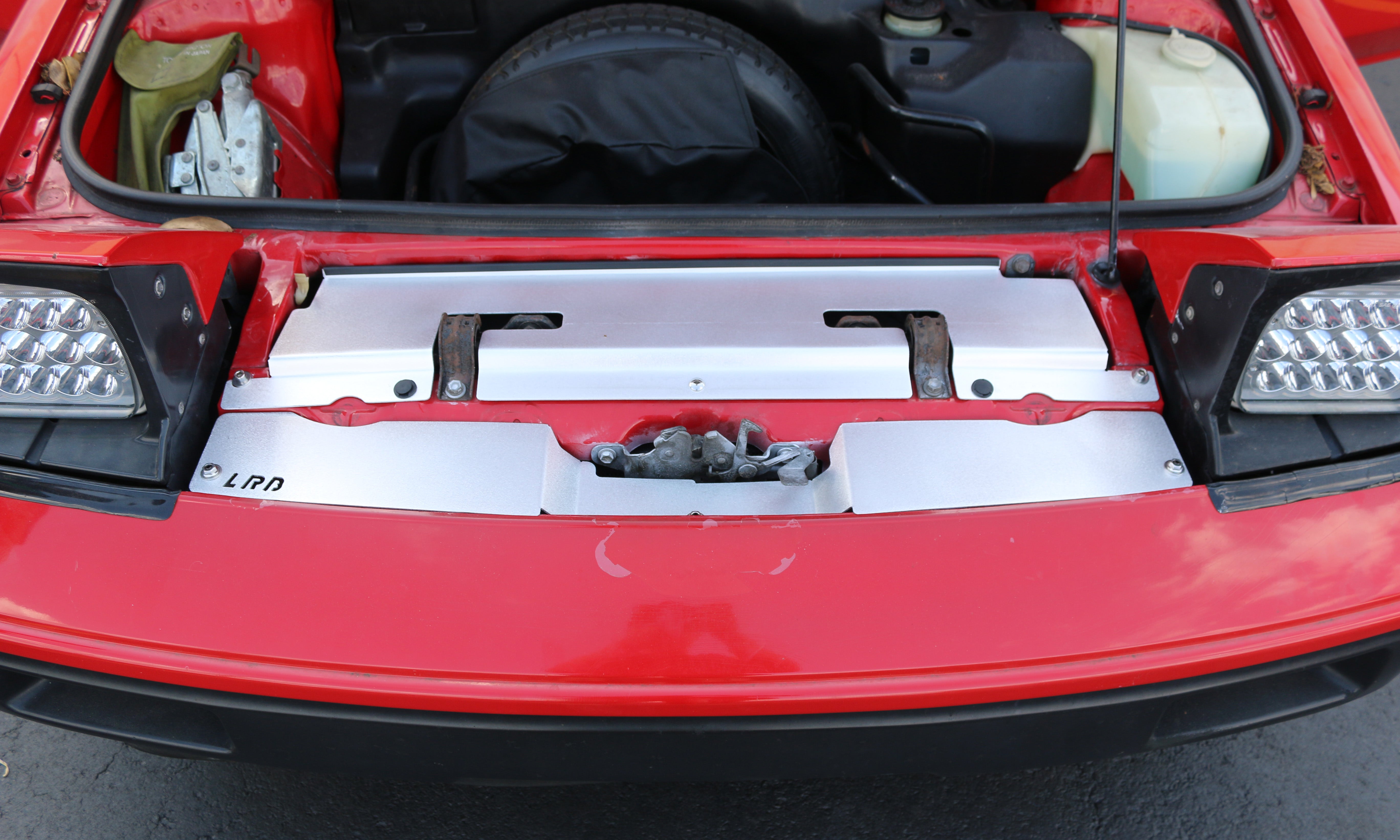 Toyota MR2 aluminum radiator panels by LRB Speed