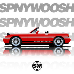 Eunos Roadster Side Stripes