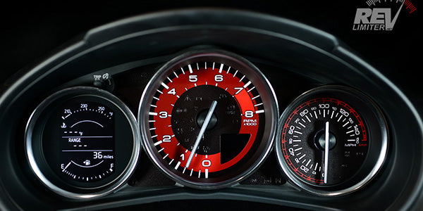 burnout gauges for nd miatas by revlimiter