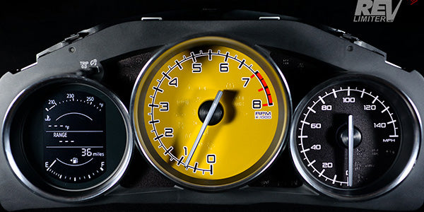 sunstorm gauges for nd miatas by revlimiter
