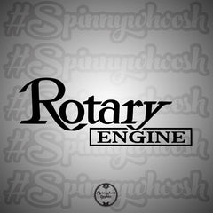 Rotary Engine Decal