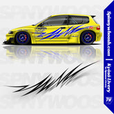 Spnywoosh custom drift car livery