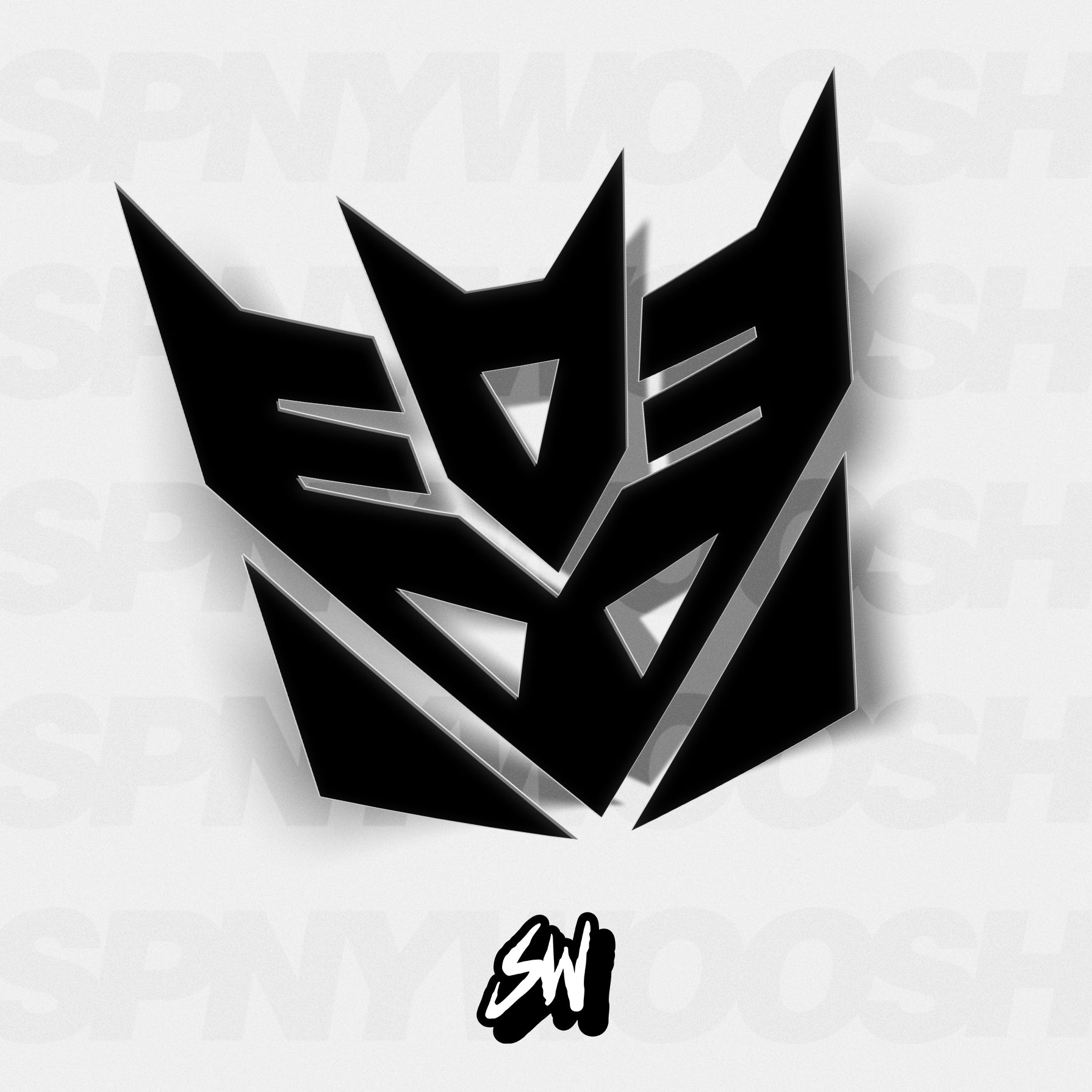 Transformers Decepticon vinyl sticker