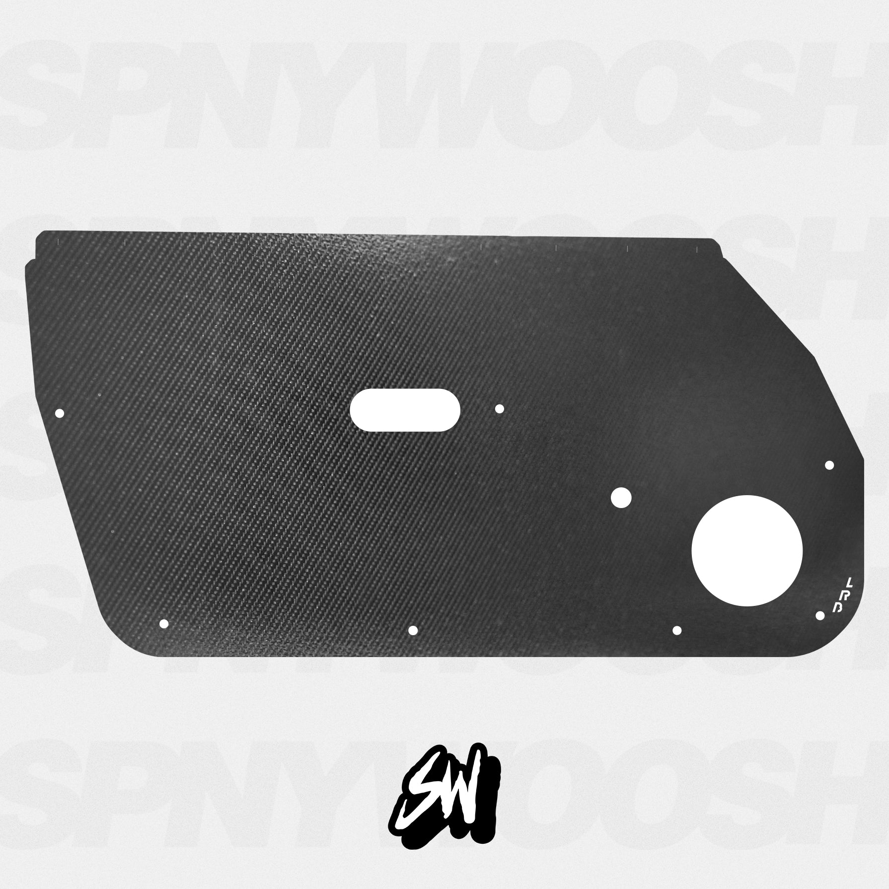 3M Real D Carbon Fiber Door Card Wrap