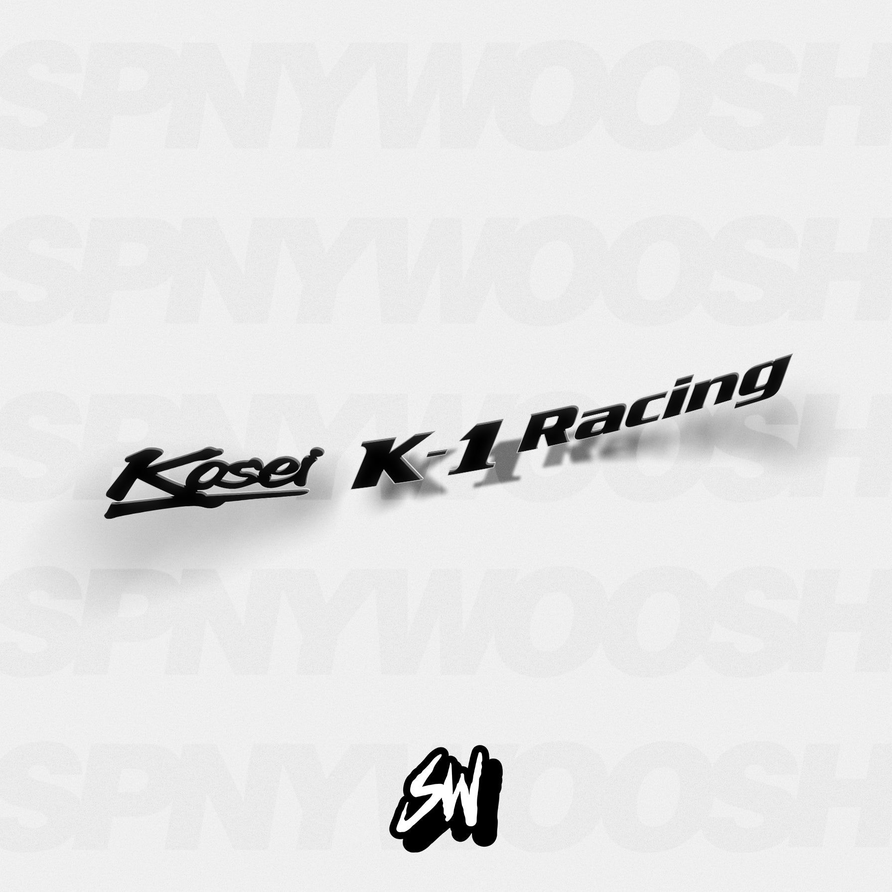 kosei k1 replica wheel sticker