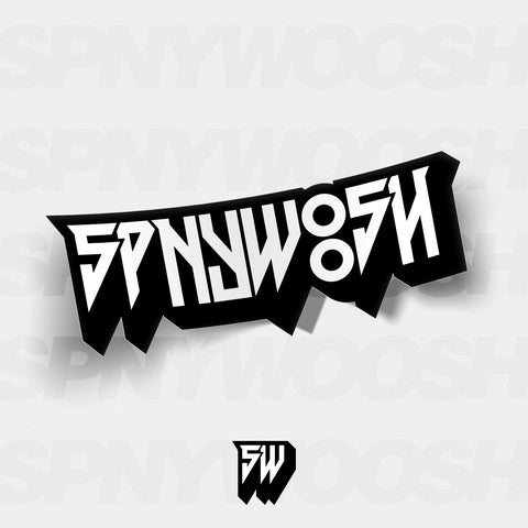 Spnywoosh Logo Decal 2023