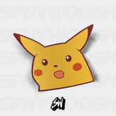 surprised pikachu meme sticker