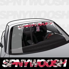 Kitsune Mask Spnywoosh Text Banner