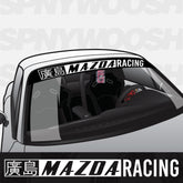 Retro Mazda Racing Banner