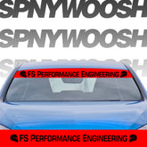 FS Performance Engineering Decals